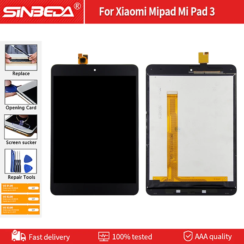 Оригинальный 7 9 &quotЖК-дисплей для Xiaomi Mipad Mi Pad 3 ЖК-дисплей сенсорный экран
