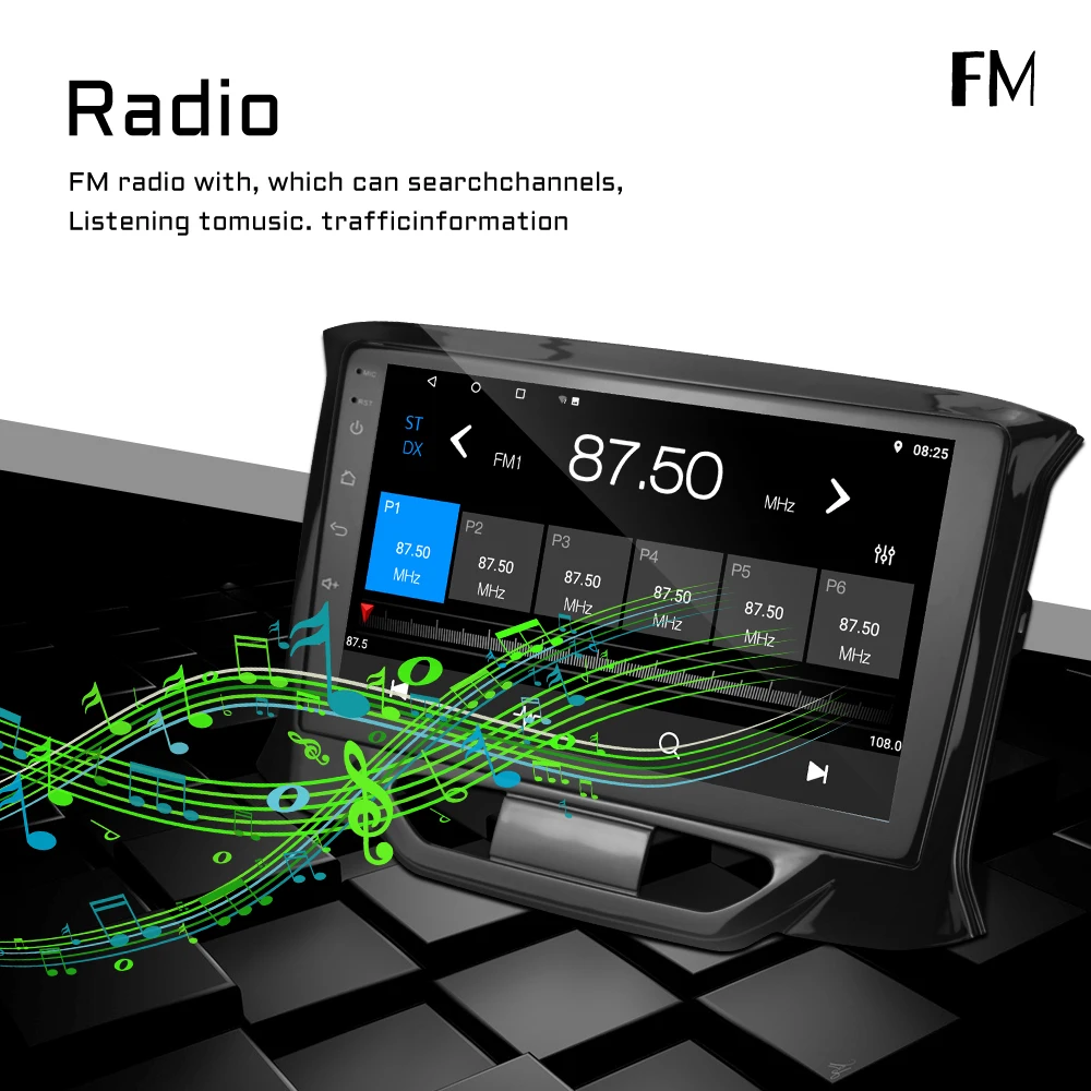 Автомагнитола AMPrime на Android 2din 2 5 дюйма экран DScreen для LADA X ray Xray 2015 2016 2017 2019