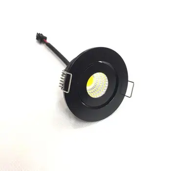 

2019 Luminaria Teto Free Shipping: 20pcs /lot Led Down Light Ac95-265v,black Body And Silver With High Brightness,free Shipping