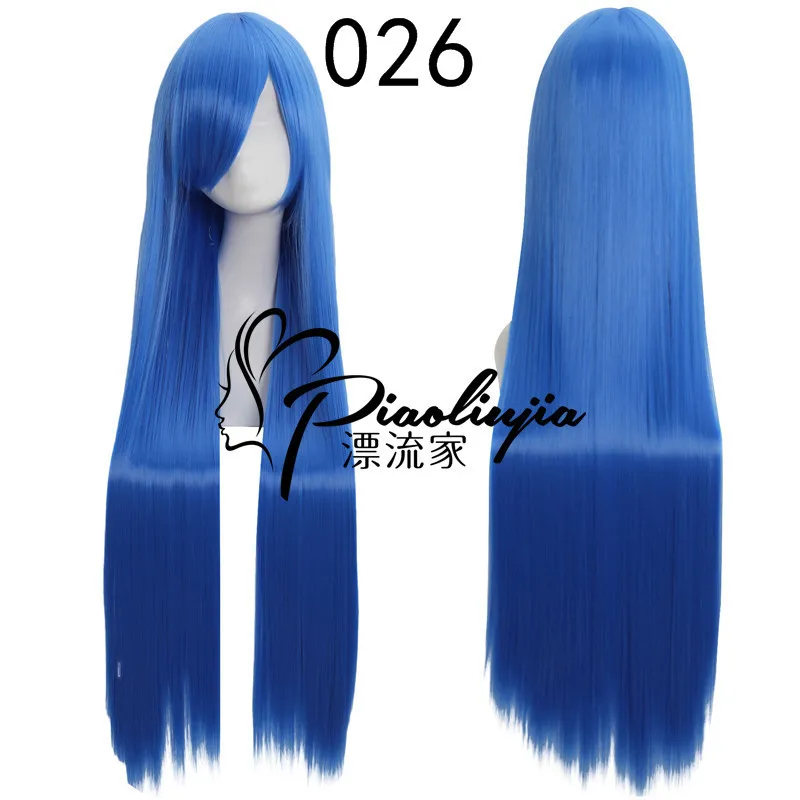 DIOCOS 100 см/39," аниме парики, костюм для косплея женщин прямые длинные термостойкие синтетические волосы для Хэллоуина вечерние No.1-28 - Цвет: 26