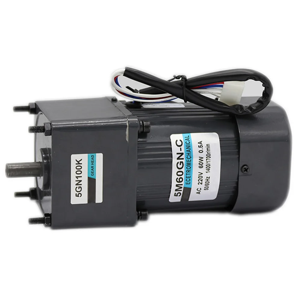 AC Motor Da Engrenagem De Alto Torque