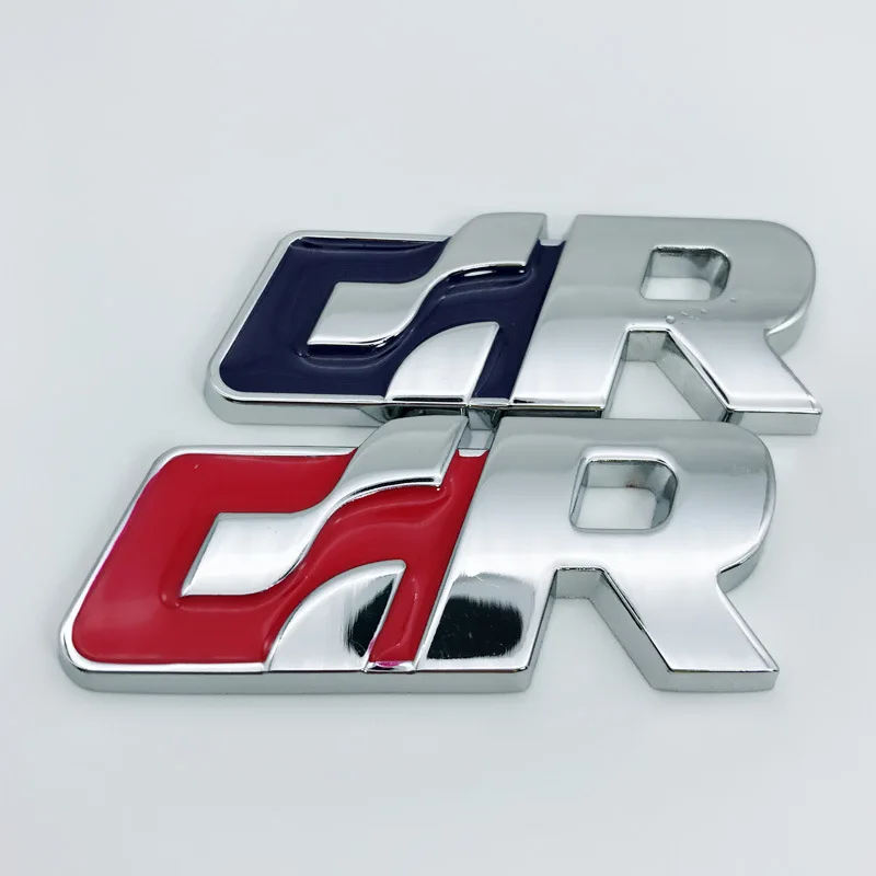 R Автомобильный логотип Bora R Автомобильный стикер s Golf Cool's R автомобильный логотип бампер наклейка модифицированный R металлический логотип