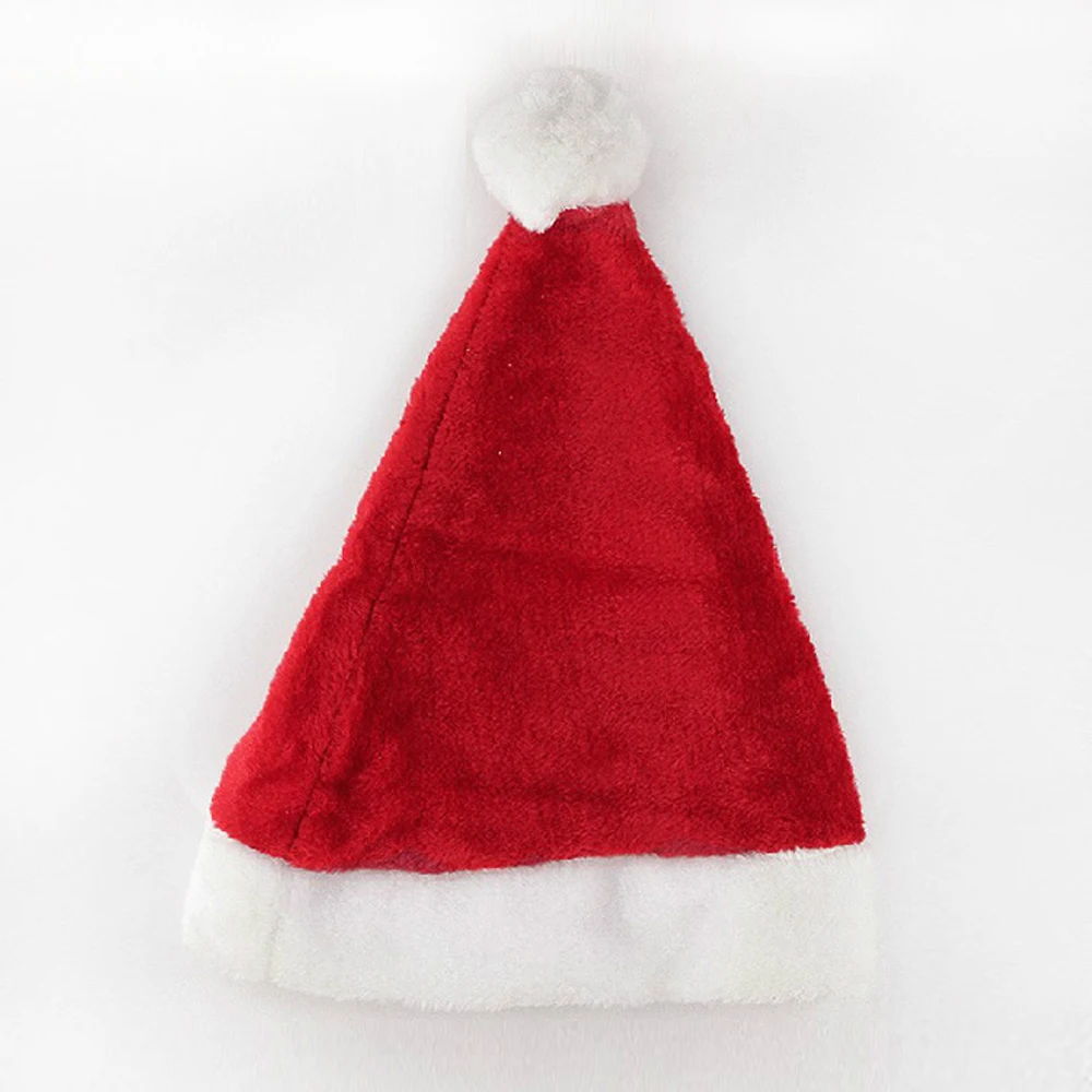 10pcs Adult&Children red color Christmas hat&Santa hat&Santa Cap used for Christmas