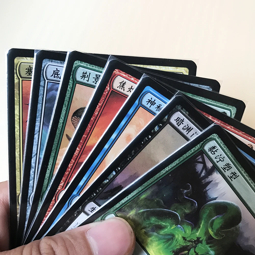 200-PCS-Lot-Acid-Free-Transparent-Perfect-Fit-Cards-Sleeves-Perfect-Size-Sleeve-Better-Than-KMC5