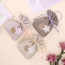 1 шт. 9x11x3 см освежитель воздуха Саше Льняная сумка освежитель воздуха подвесной дезодорант для автомобиля дома комнаты шкафа офиса