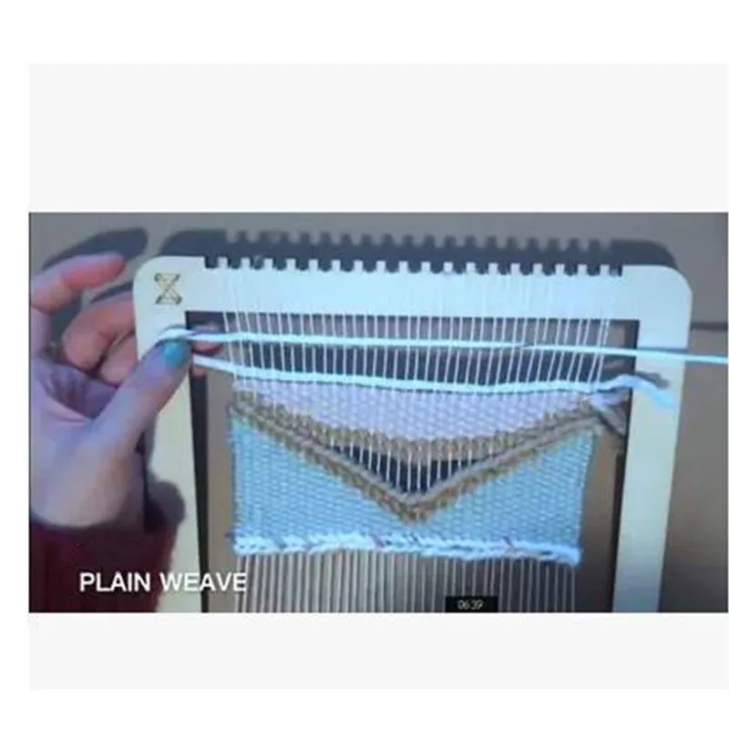 Детские DIY Многофункциональные Имитационные деревянные ткацкий станок игрушки ручного вязания Детские развивающие игрушки