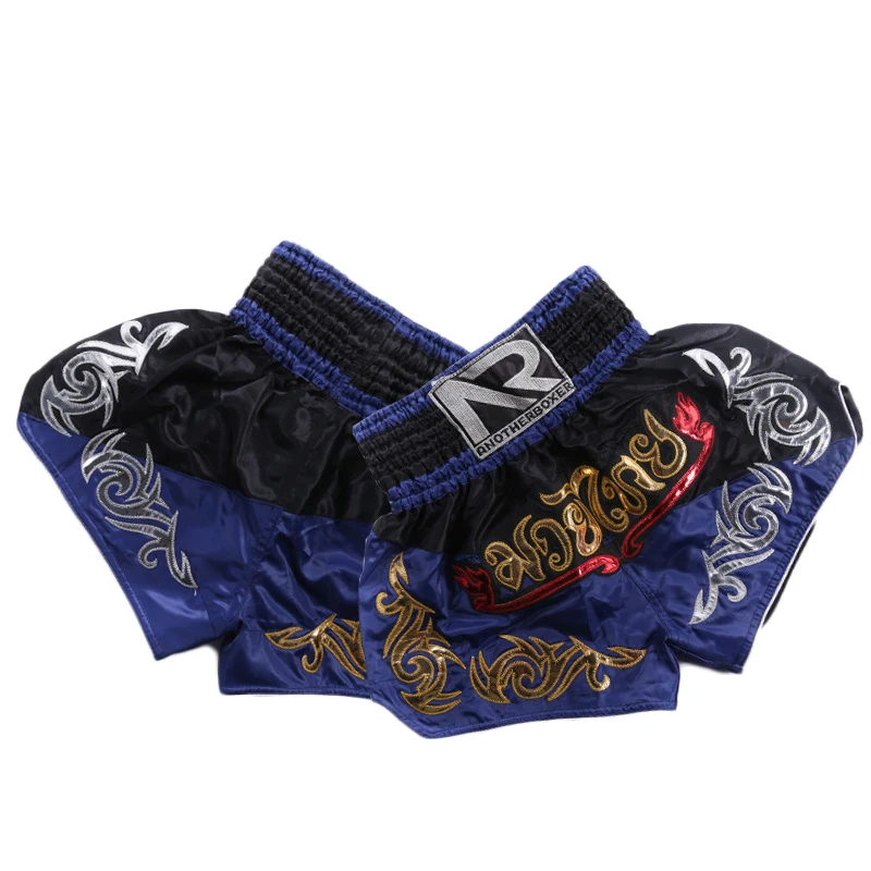 XS-XXL унисекс Муай Тай Бои Шорты ММА Грэпплинг кикбоксинг шорты боевые искусства Шорты стрейч тренировочная одежда