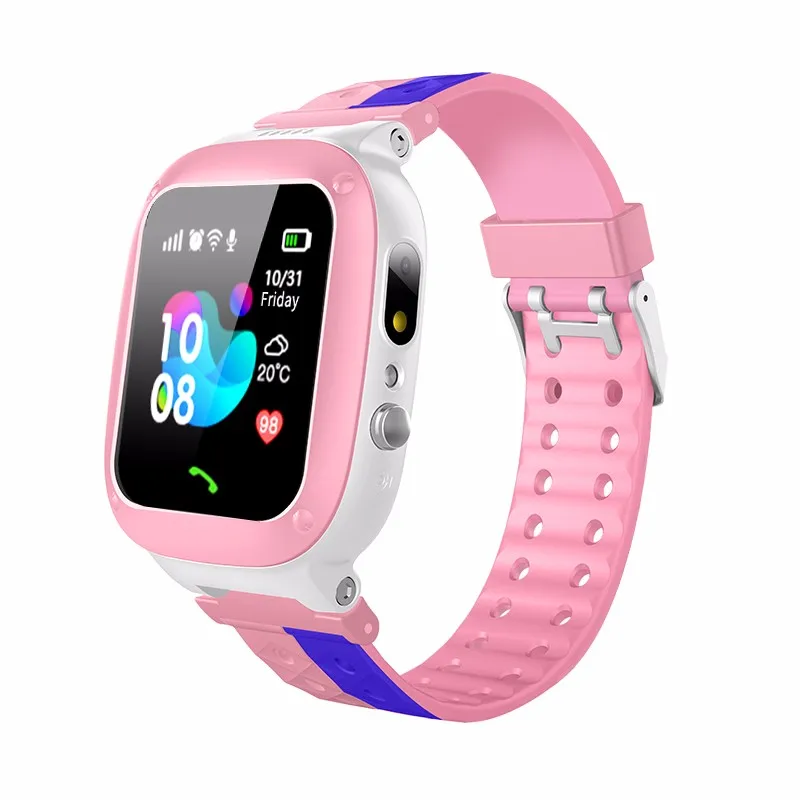 

Q18 Kids Smart Watch GPRS real-time positioning SOS emergency alarm IP67 Waterproof Children Baby Smart watch with 2G Sim Card