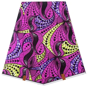 

African wax print 100% cotton real wax prints Ankara African fabric 2020 high quality comfortable fabrics for party dress