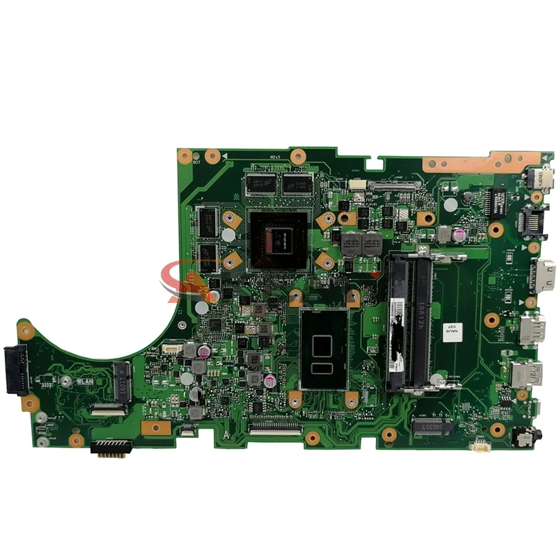 AKEMY For Asus X756U X756UWK X756UQK X756UXM X756UV X756UX Laotop Mainboard X756UXM Motherboard with I5-7200U GTX950M