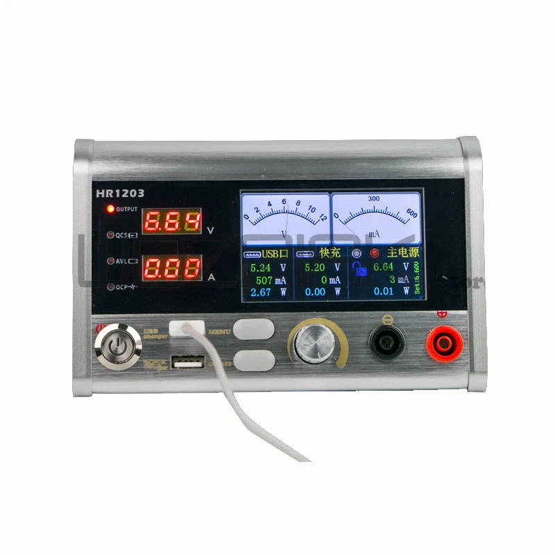 DANIU HR1203 12 В 3A интеллектуальный регулятор напряжения Ток Мощность 3A осциллограф метр с быстрым зарядным портом usb инструмент для ремонта
