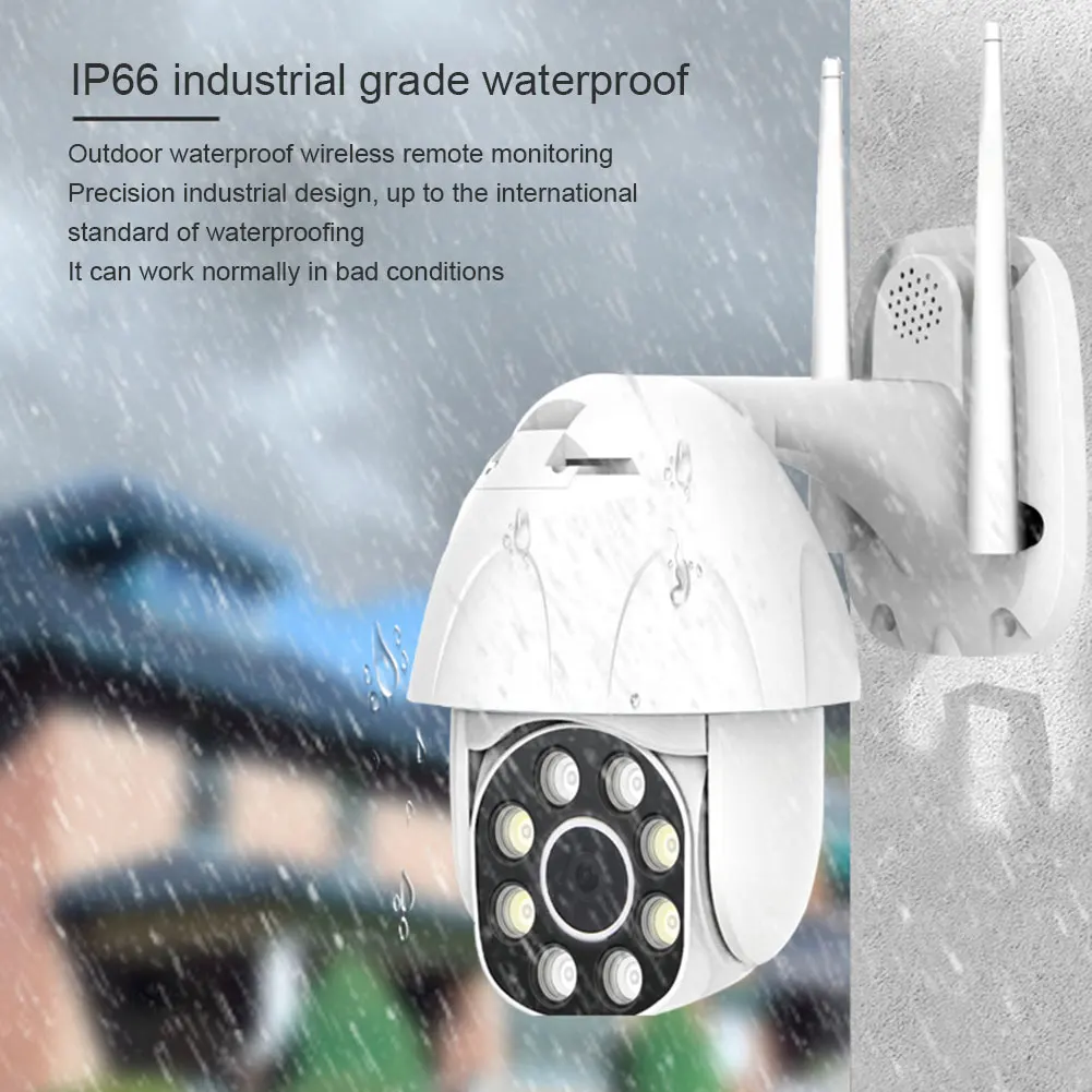 1080P Network Easy Install Surveillance Outdoor Waterproof Mini Dome Smart Security IP Camera Multifunction HD Wireless WiFi