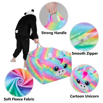 

Various Forms Available Large Space Storage Variety Daily Necessities 24Inches 100% Polyester Bean Bag Cover Modern Storage