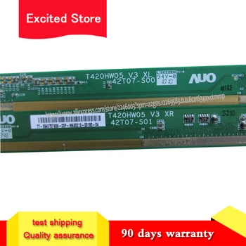 

original 1pair/2pcs working 42T07-S00 42T07-S01 T420HW05 LCD Panel PCB Part