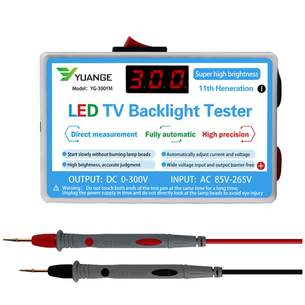 retractable tape measure LED Tester LED Lamp TV Backlight Tester Multipurpose LED Strips Beads Test Tool Measurement Instruments for LED Light inline water meter