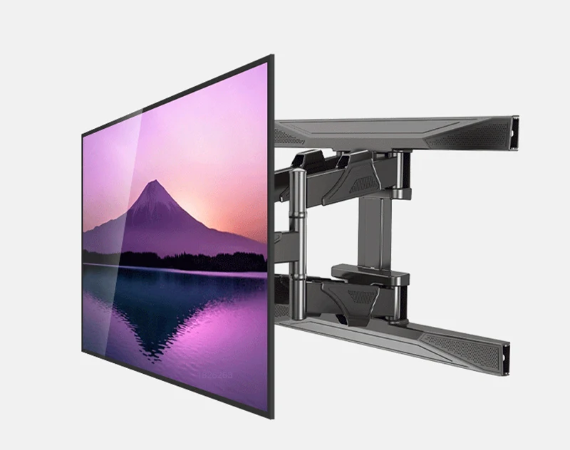 Suporte de Parede para tv Plano de Led p6 com Painel Carga de 600x400mm Tela Full Motion Polegadas Padrão Max. Vesa 45 kg nb 45-75 - Image 6
