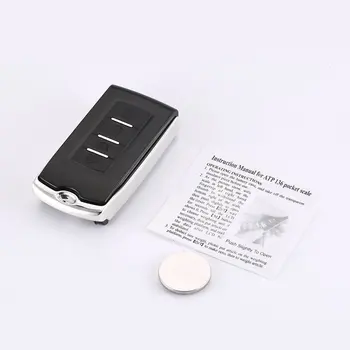 

DH-CL20 Mini LCD Electronic Digital Pocket Scale Car Key Shape Jewelry Weighting Scale Gram Balance Weight Scale Kitchen Tool