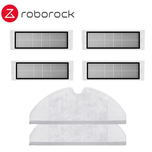 Для XiaoMi Roborock S50 S51 S55 аксессуары Запчасти для пылесоса HEPA фильтр Швабра Ткань основная щетка боковая щетка фильтр водяного бака - Цвет: 9