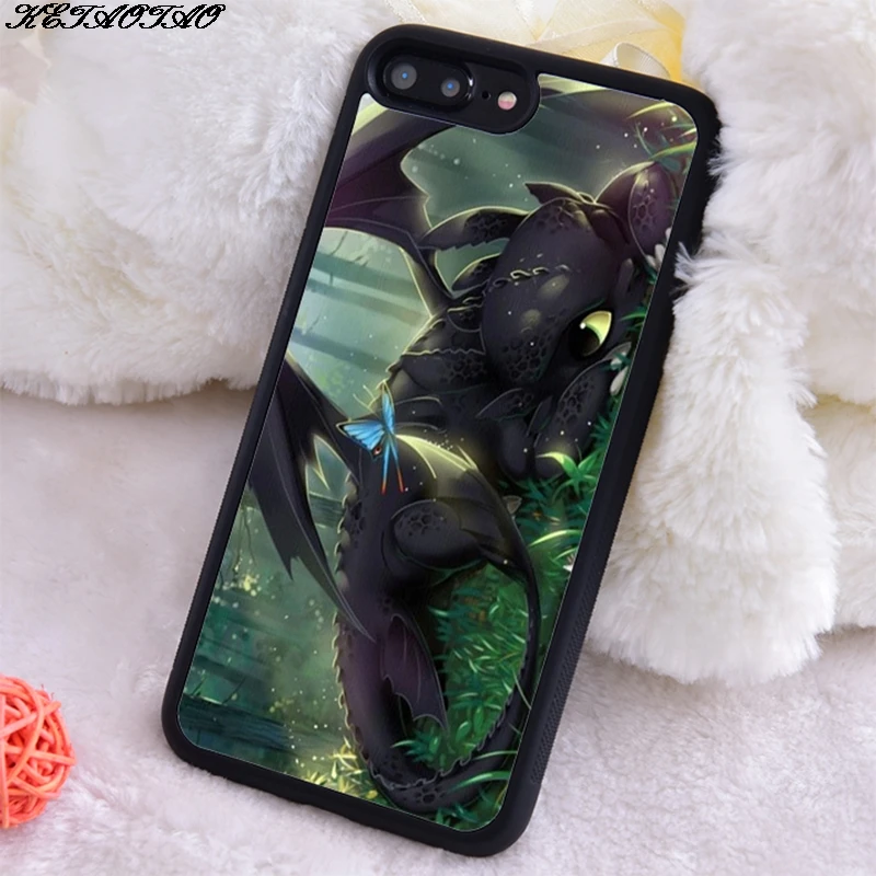 Ketaotao Toothless and Butterfly Soft TPU Silicone Rubber Phone Case Cover For iPhone 6 6S 7 8 Plus 5 5S SE X XS XR 11 PRO MAX | Мобильные