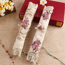 2 шт. декоративная кухонная печь холодильник Волшебная Наклейка Мода Кружева Защитная винтажная моющаяся СВЧ Дверная ручка Крышка