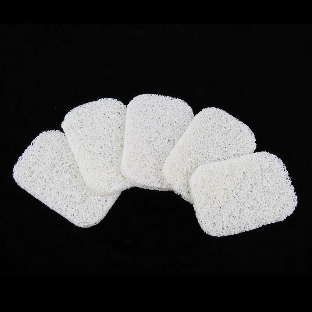 Pack of 5pcs Bathroom Shower Soap Bar Saver Lift Holder Dish Sponge Rack Tray Organizer for Bathroom Kitchen Home Hotel Office