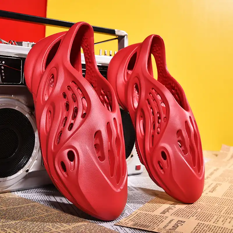 yeezy foam red october