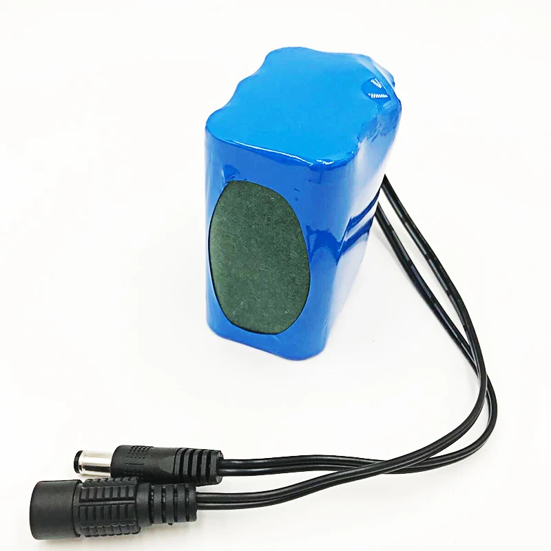 Бесплатная доставка 12V 6.8ah6800mAh Батарея с 3s bms DC 12 6 в 18650 Li Ion Перезаряжаемые Batteria для