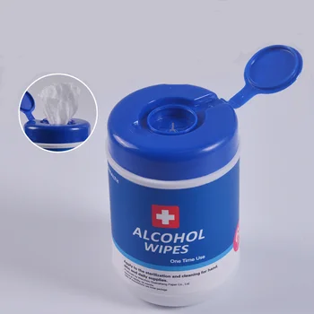 

60PCS 75% Alcohol Wet Wipe Disposable Disinfection Swap Pad Antiseptic Skin Cleaning Care Sterilization Jewelry Phone Clean Wipe