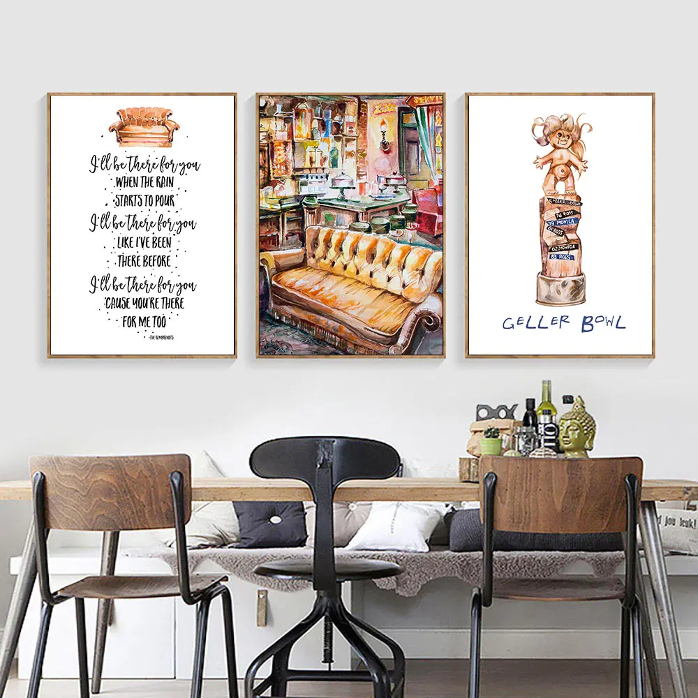 Sitcom-Central-Perk-Couch-Painting-Poster-Friends-Tv-Show-Decoration-Print-Funny-Quotes-Wall-Art-Decorative (1)