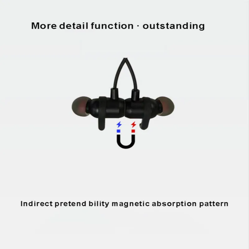 TWS Bluetooth 5 0 Neck hanging Earphone Stereo Wireless Earbus HIFI Sound Sport Earphones Handsfree with Mic Headset for iphone