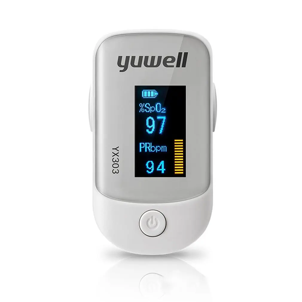 

Household OLED Display Finger Fingertip Blood Pulse Oximeter Heart Rate Blood Presure Monitor Fingertip Pulse Oximeter easy use