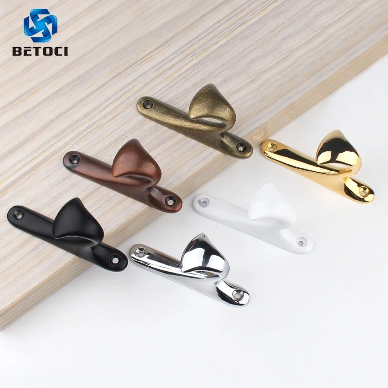 

Betoci 1PCS/Clothes hook bathroom towel wall hook kitchen bedroom hanger hat hanger hook a hook on the wall of a garment