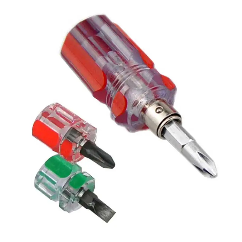 Mini Flat Tip Torx Phillips Screwdriver Bit Holder Bidirectional Interchangeable Head Multitool Repair Tools | Инструменты