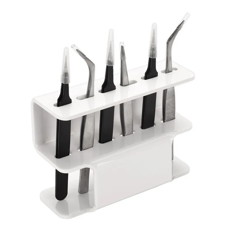 

Tweezers Storage Holder Eyelash Extension Eyebrow Tweezers Scissor Storage Rack Acrylic Holder Stand Beauty Makeup Tools