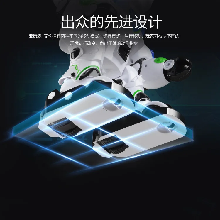 

Alex Sen Allen KID'S Smart Robot Toy Electric Remote Control Dialogue Dancing Robot Boy Early Learning Machine