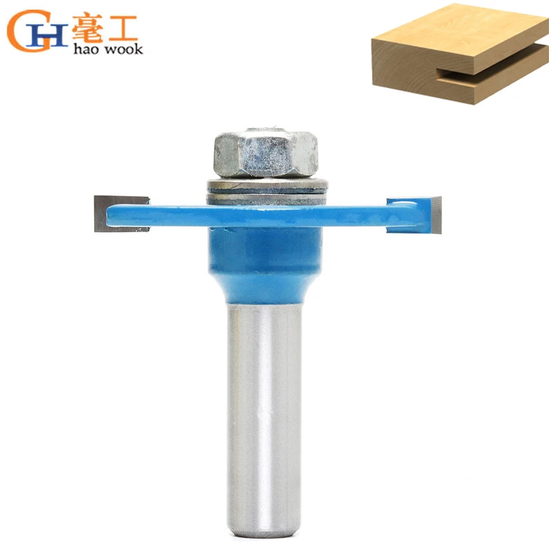 

T Type 8mm Shank Biscuit Joint Slot Cutter Jointing/Slotting Router Bit 3mm 4mm Height Cutter Wood Working