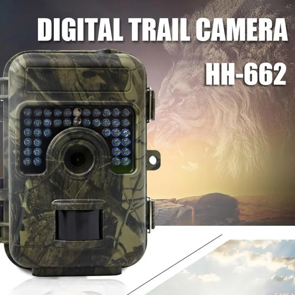 

Yfashion Outdoor Monitoring Hunting Camera Anti-theft Waterproof Dustproof HD Night Vision Animal Monitoring Camera