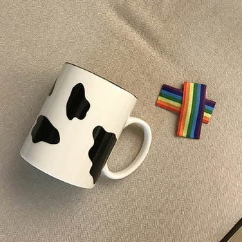 

Microwave Coffee Travel Mug Cute Creative Ceramic Simple Breakfast Bubble Tea Couple Cup Lovely Tasse A Cafe Christmas Mug E5MKB