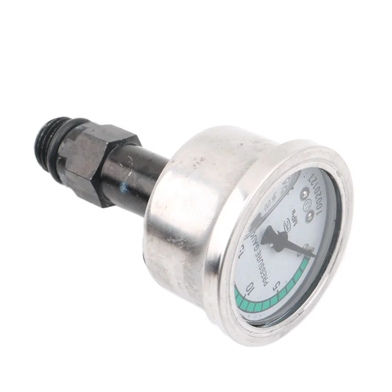 M14 Thread 0~25MPa Water Pump Pressure Gauge High Pressure Car Wash Pump Accessories Washer Cleaning Machine Fittings