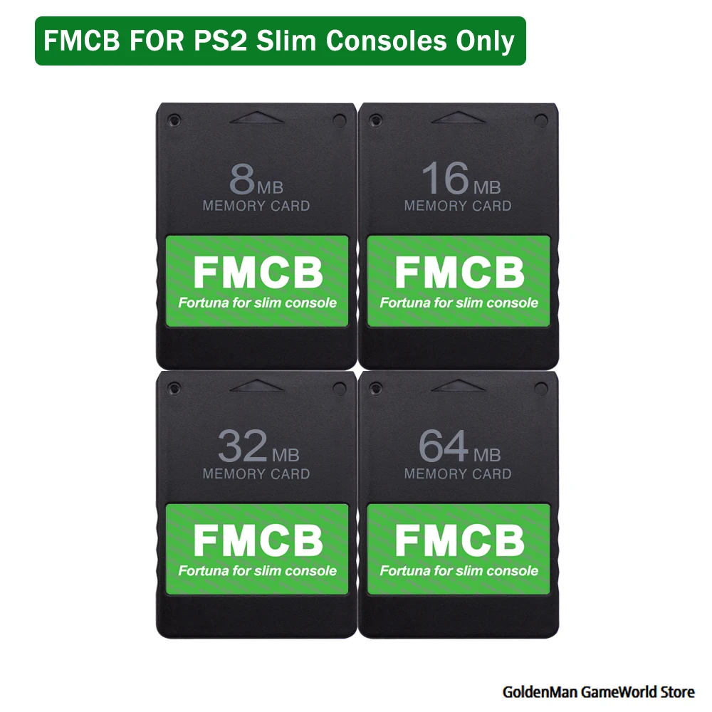 8MB/16MB/32MB/64MB Memory For PS2 Console, MCboot FMCB - View #3