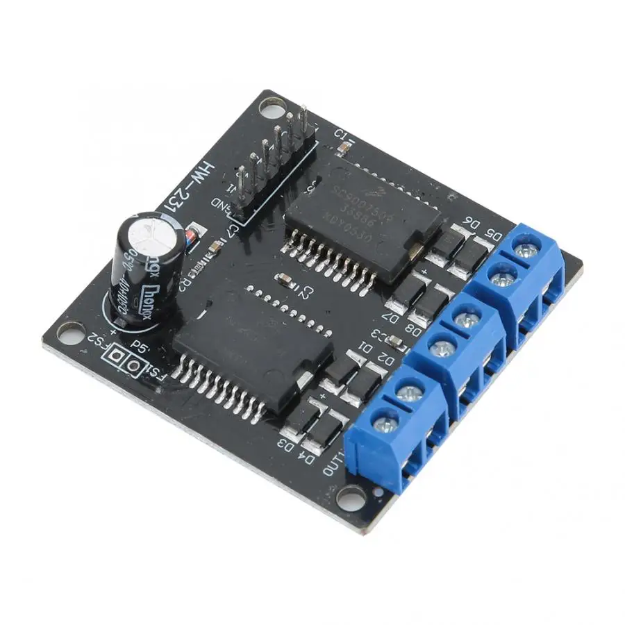 Контроллер Moudle MC33886 модуль драйвера двигателя 4 выход для робота умный автомобильный аудио контроллер