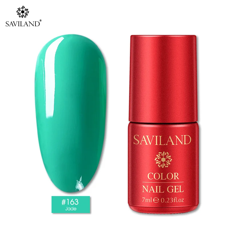 SAVILAND 126 Colors New Arrival Semi Permanent Top Coat UV LED Gel Varnish Soak Off Nail Art Gel Lacquer Gel Nail Polish - Цвет: PT163