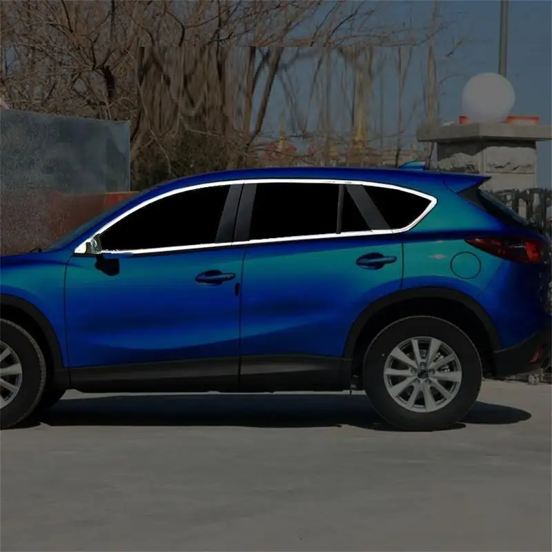 Хром Automovil Автомобильная оконная дверная ручка Внешний автомобильный Стайлинг