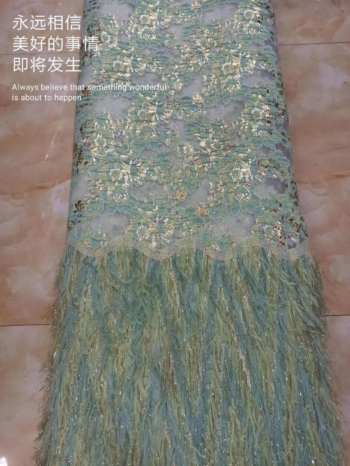 

fashionable tulle embroidery french net lace fabric DiuDiu-10.4010 with beads for party dress