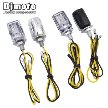 

10 Pairs Universal 6 LED Motorcycle Turn Signal Light 12V Auto Lamps Bulbs Styling Screw Bolt Flasher Indicator Lights Bulb