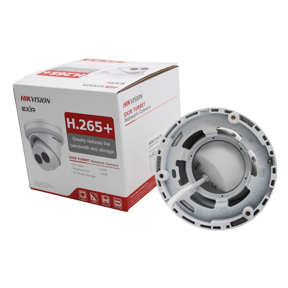 Hikvision, Darkfighter, PoE, IP камера, уличная, DS-2CD2345FWD-I, 4MP, револьверная, видеонаблюдение, камера безопасности, H.265 IR, 30m