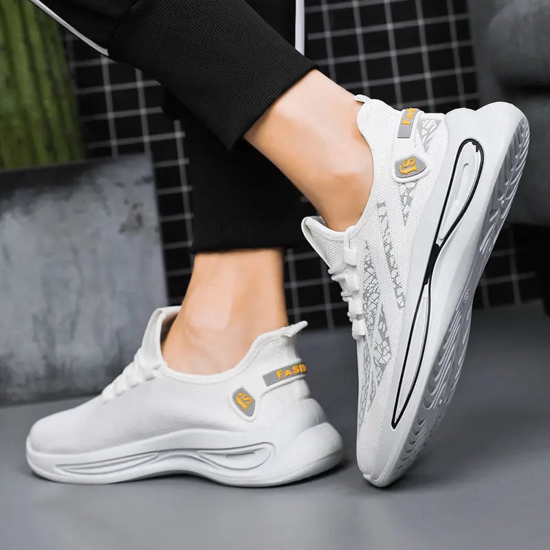 Lightweight Men Sneakers Fashion Breathable Non-slip Wear-resistant Running Shoes Men Sports Shoes Casual Male Walking Footwear