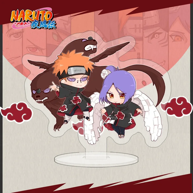 Naruto Anime Action Figures Coleção para Crianças, Acessórios de Metal,  Akatsuki, Uchiha, Itachi, Deidara, Nagato, Konan, anel, brinquedo,  presente, 2 peças por conjunto - AliExpress