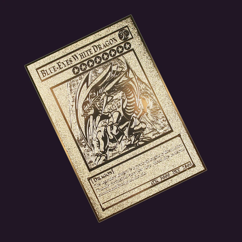 Yu Gi Oh японское аниме вокруг золота английская карточка крыло дракон гигантский