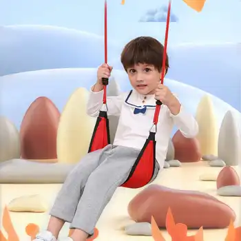 

4 Colors 200kg Load Portable Adjustable Outdoor Indoor Swings Bouncers Kindergarten Playground Children Kids Hanging Chair Swing